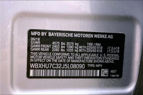 2018 BMW X1 sDrive28i Sports Activity Vehicle - Pre-Owned - Image 17