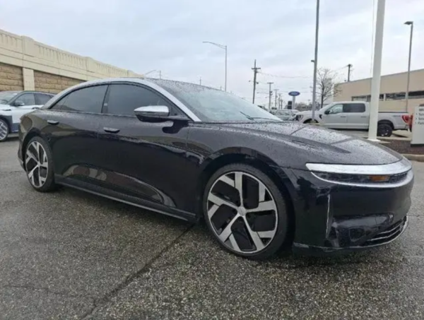 2022 Lucid Air Dream Edition Luxury Electric Car Fairly Used Automatic Gearbox AWD Drive Leather Seats Panoramic Dark R17 - Image 4