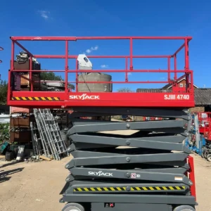 14m SKYJACK SJ4740 Electri Scissor Lift Access Platform MEWP (Genie, JLG, JCB)