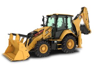 Cat backhoe